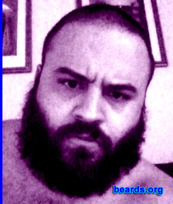 Melvin J.
Bearded since: 2012. I am an experimental beard grower.

Comments:
Why did I grow my beard? TO DO IT.

How do I feel about my beard? AWESOME.
Keywords: full_beard