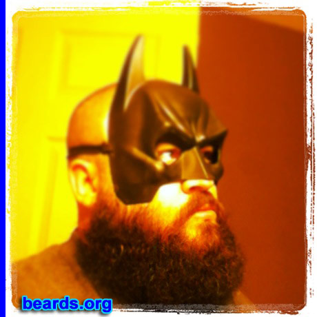 Melvin J.
Bearded since: 2012. I am an experimental beard grower.

Comments:
Why did I grow my beard? TO DO IT.

How do I feel about my beard? AWESOME.
Keywords: full_beard