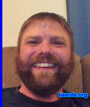 Mark
Bearded since: 2013. I am an experimental beard grower.

Comments:
Why did I grow my beard? I recently retired from the Army. Never had a chance to grow it before. Just gonna let it wolf out and see what happens. I think from all the testimonials that I will be even more of a man than when I was slinging hot lead salad at the enemy.

How do I feel about my beard? Just getting started. I wanted to upload weekly pics to mark my progress: week 7.
Keywords: full_beard