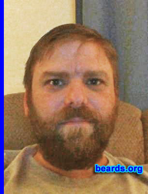 Mark
Bearded since: 2013. I am an experimental beard grower.

Comments:
Why did I grow my beard? I recently retired from the Army. Never had a chance to grow it before. Just gonna let it wolf out and see what happens. I think from all the testimonials that I will be even more of a man than when I was slinging hot lead salad at the enemy.

How do I feel about my beard? Just getting started. I wanted to upload weekly pics to mark my progress: week 10.
Keywords: full_beard