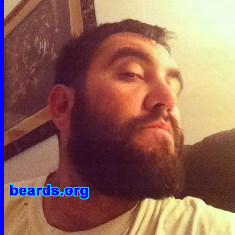 Nic C.
Bearded since: September 5, 2012. I am an occasional or seasonal beard grower.

Comments:
Why did I grow my beard? My wife stopped showing me affection. So I found a new love, beard.

How do I feel about my beard? Feel very connected. 
Keywords: full_beard