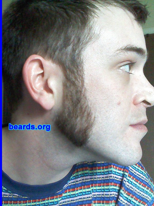 Patrick
Bearded since: 2006, on and off.  I am an occasional or seasonal beard grower.

Comments:
I grew my beard because I've always liked the look of facial hair on myself.

How do I feel about my beard?  I love it.  I like playing with my sideburns, too.
Keywords: sideburns