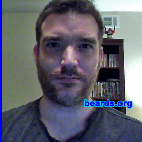 Brent I.
Bearded since: 2003. I am a dedicated, permanent beard grower.

Comments:
I feel more manly and confident with a beard, completely natural.

How do I feel about my beard?  It's getting more more gray every day, but I wish it were thicker and fuller.
Keywords: full_beard