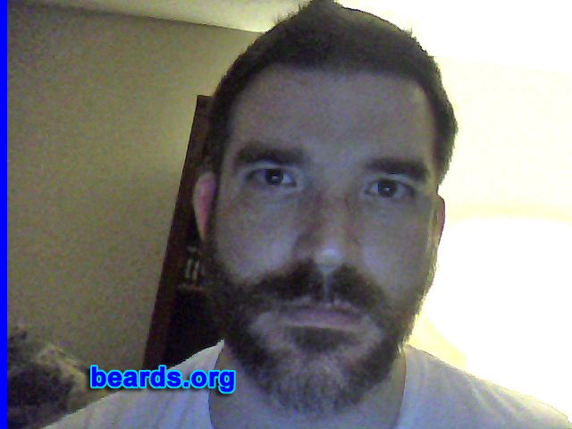 Brent
Bearded since: 2005. I am a dedicated, permanent beard grower.

Comments:
Why did I grow my beard? I feel more natural and confident with it and it gets rid of baby-face, especially now that it's becoming more grayer every day.

How do I feel about my beard? It's getting there but wish it were fuller. The gray is coming in big time now that I'm closer to forty! ha! :-)
Keywords: full_beard