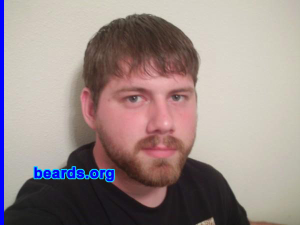 Justin
Bearded since: 2008.  I am an experimental beard grower.

Comments:
I grew my beard because...  High school didn't allow it. Army didn't allow it.

How do I feel about my beard?  It's coming along nicely.
Keywords: full_beard