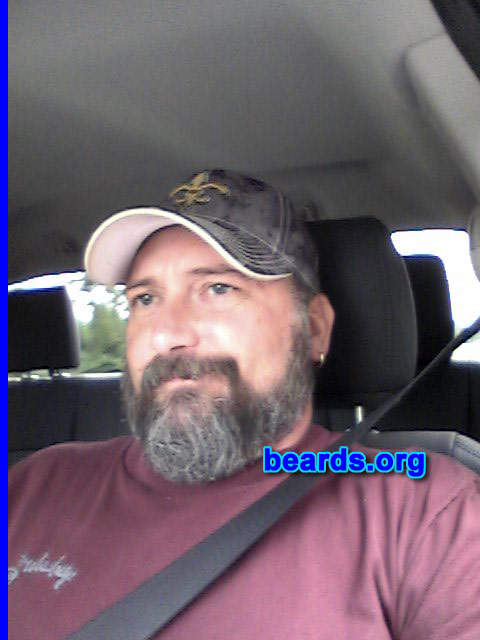 Jim L.
Bearded since: 2003. I am a dedicated, permanent beard grower.

Comments:
Why did I grow my beard? I stopped working in service industry and I love the feel of my beard.

How do I feel about my beard? I would like to really go big!!!
Keywords: full_beard