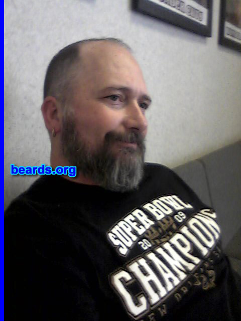 Jim L.
Bearded since: 2003. I am a dedicated, permanent beard grower.

Comments:
Why did I grow my beard? I stopped working in service industry and I love the feel of my beard.

How do I feel about my beard? I would like to really go big!!!
Keywords: full_beard