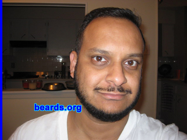 Sanjay
Bearded since: 2009.  I am an experimental beard grower.

Comments:
Always wanted to grow a beard and finally have had the patience to grow it.

How do I feel about my beard?  Makes me look distinguished and unique.
Keywords: full_beard