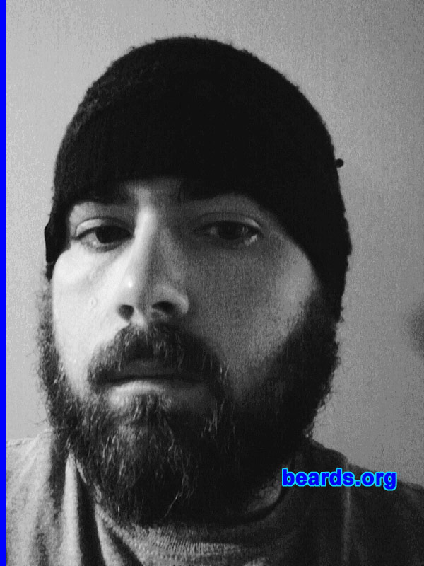 Stanley B.
Bearded since: 2003. I am a dedicated, permanent beard grower.

Comments:
I've always had some form of a beard, usually long in winter, short in summer.  But after a close friend passed away last year, it's only been trimmed. Every winter we would grow them out because we could and now I'm keepin' the tradition and his memory alive through my beard.

How do I feel about my beard? I love my beard for the most part. But there are times in these hot summer months it becomes a pain.  But I push through it.
Keywords: full_beard