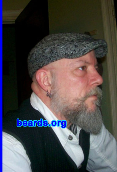 Andy A.
Bearded since: 1980. I am a dedicated, permanent beard grower.

Comments:
I grew my beard because I love the way beards look.

How do I feel about my beard? If it came up on my cheeks more, I would keep a full beard.  But it doesn't.  So I'm stuck with a goatee.The photos of me are from my last attempt at a beard about two years ago.
Keywords: full_beard