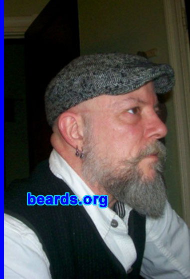 Andy A.
Bearded since: 1980. I am a dedicated, permanent beard grower.

Comments:
I grew my beard because I love the way beards look.

How do I feel about my beard? If it came up on my cheeks more, I would keep a full beard.  But it doesn't.  So I'm stuck with a goatee.The photos of me are from my last attempt at a beard about two years ago.
Keywords: full_beard