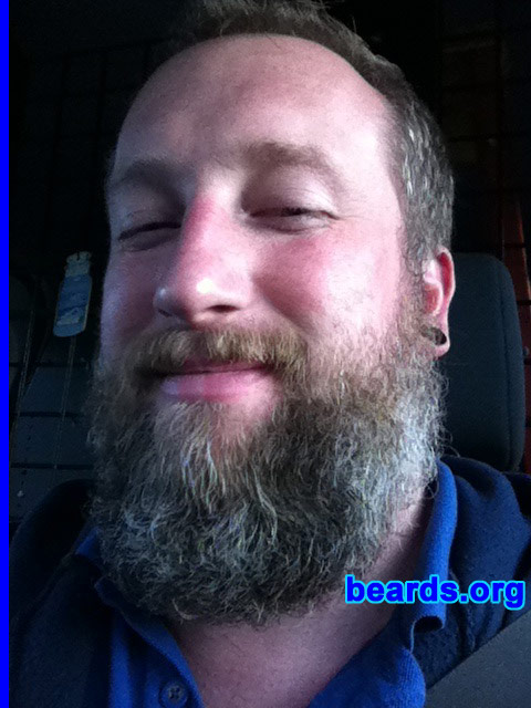 Adam
Bearded since: 1991. I am a dedicated, permanent beard grower.

Comments:
Had a goatee since I was sixteen. I'm usually a seasonal beard grower, but I decided to take it to the next level thanks to this site!

How do I feel about my beard? I love it. I love the comments it provokes, negative or positive.
Keywords: full_beard