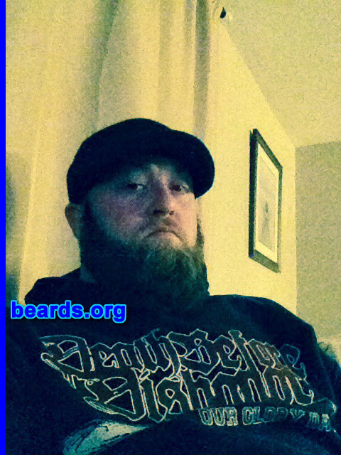 Andrew C.
Bearded since: 2003. I am a dedicated, permanent beard grower.

Comments:
Why did I grow my beard? First to cover a lack of chin, but now it's my preferred look. Women love a good beard obviously.

How do I feel about my beard?  Love it!!
Keywords: full_beard