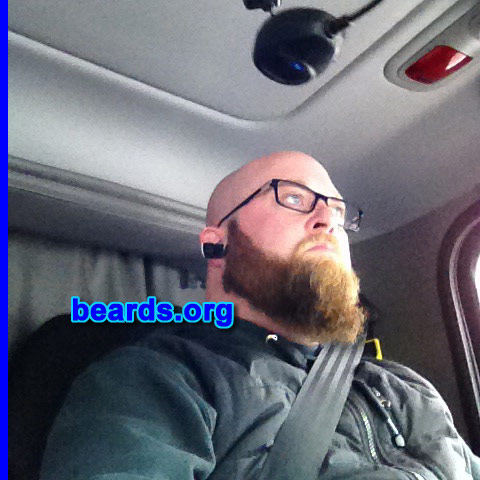 Andrew C.
Bearded since: 2003. I am a dedicated, permanent beard grower.

Comments:
Why did I grow my beard? First to cover a lack of chin, but now it's my preferred look. Women love a good beard obviously.

How do I feel about my beard?  Love it!!
Keywords: full_beard