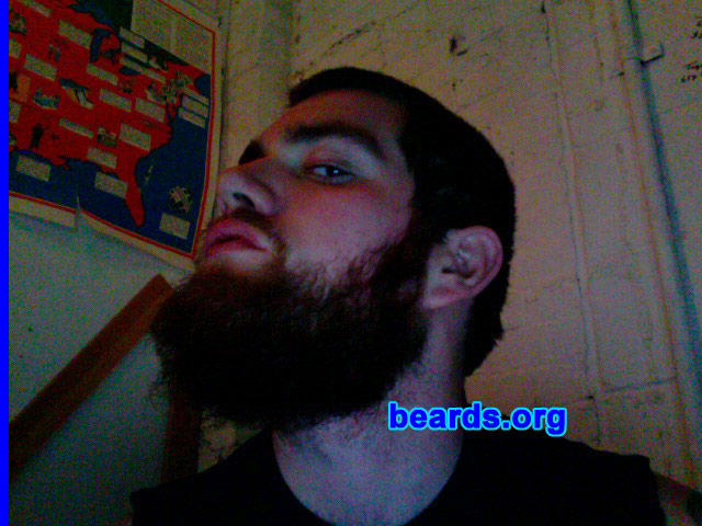 Matthew L.
Bearded since: winter 2007.  I am an occasional or seasonal beard grower.

Comments:
I grew my beard because I felt like a needed a change in my look.

How do I feel about my beard?  I LOVE IT.
Keywords: full_beard