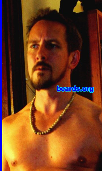 Tracy C.
Bearded since: 1997.  I am a dedicated, permanent beard grower.

Comments:
I grew my beard because having a beard is as natural as having eyebrows.

How do I feel about my beard?  I'd NEVER shave my eyebrows.
Keywords: full_beard