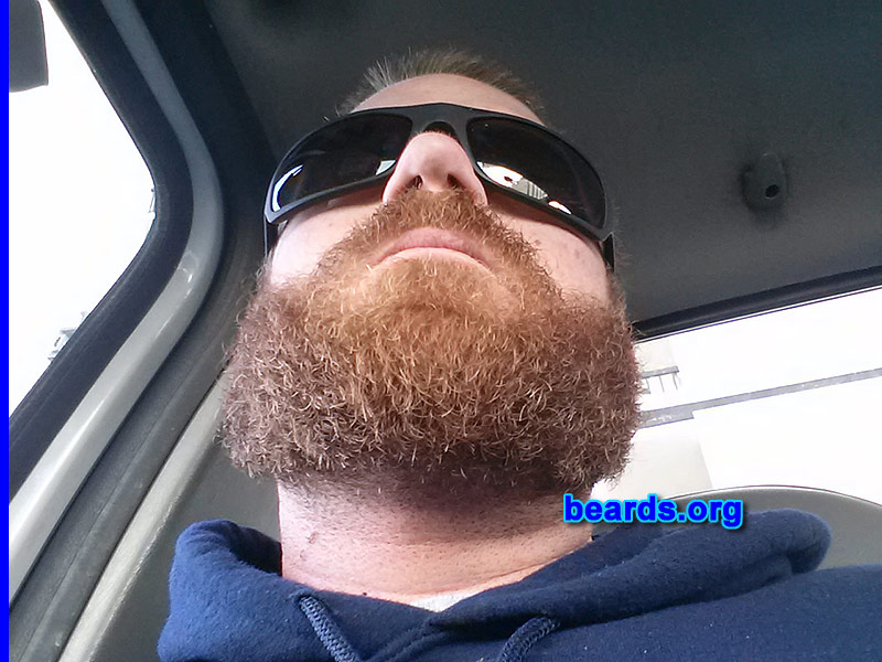 Gordon
Bearded since: 2013. I am an occasional or seasonal beard grower.

Comments:
Why did I grow my beard? I work outside.  So it keeps my face warm in the winter time.

How do I feel about my beard? I grow one every year.  Only had this one for two months but I love it.
Keywords: full_beard