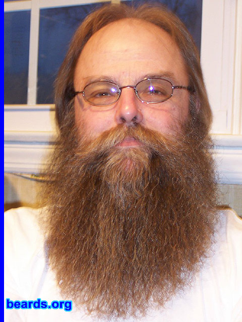 Kent Burke
Bearded since: 1986. I am a dedicated, permanent beard grower.

Comments:
I've always thought beards were a symbol of wisdom and mystery. I love my beard; but wish it were white. 
Keywords: full_beard