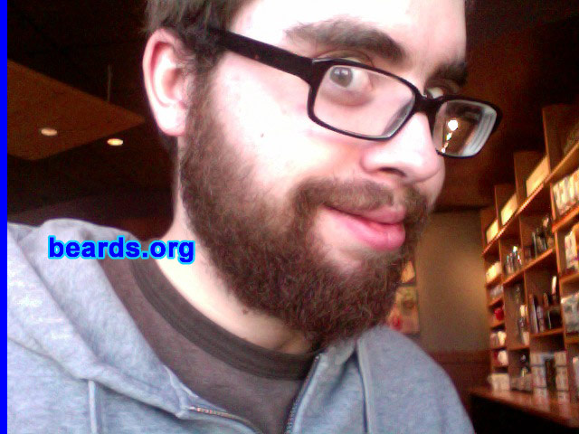 Andrew
Bearded since: 2008.  I am a dedicated, permanent beard grower.

Comments:
I grew my beard because real men grow beards.

If you can grow a beard, you might as well have one.  Don't have to be embarrassed about some facial hair.

How do I feel about my beard?  I love having a beard.
Keywords: full_beard