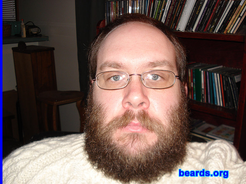 Chris
Bearded since: 1996.  I am a dedicated, permanent beard grower.

Comments:
I grew my beard because I wanted to wear a beard since I was a kid. Now that I can, I'm a lifer.

How do I feel about my beard?  I love it!
Keywords: full_beard
