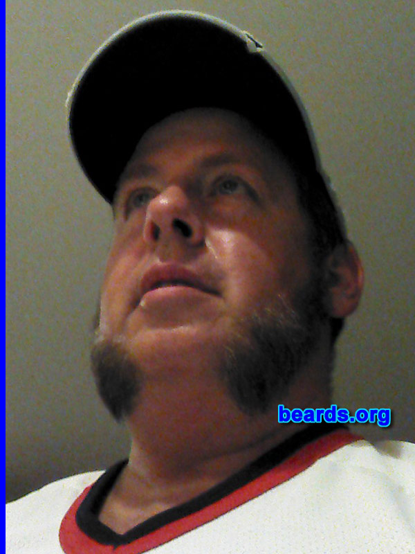 Jim
Bearded since: 2013. I am an occasional or seasonal beard grower.

Comments:
Why did I grow my beard? Playoff superstition for the Chicago Blackhawks. This year it was mutton chops!

How do I feel about my beard? It was GREAT!
Keywords: mutton_chops