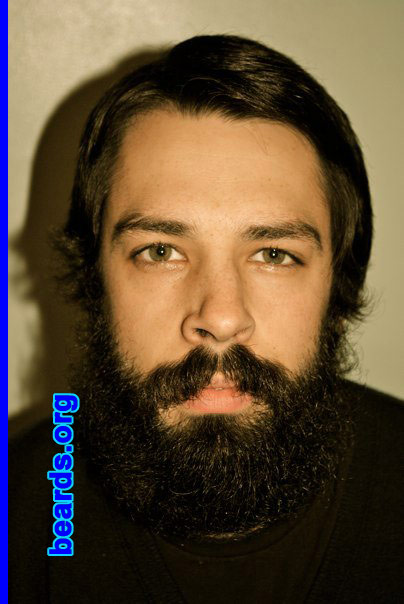 Ryan
Bearded since: 2009. I am a dedicated, permanent beard grower.

Comments:
I grew my beard at first, because of laziness. Now I will never leave home without it.

How do I feel about my beard? Warm and fuzzy.
Keywords: full_beard