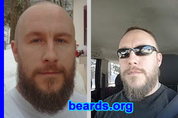 Steve
Bearded since: 2006, off and on. I am a dedicated, permanent beard grower.

Comments:
I grew my beard because I liked how they looked on other guys and wanted to check it out.

How do I feel about my beard? LOVE it.
Keywords: full_beard