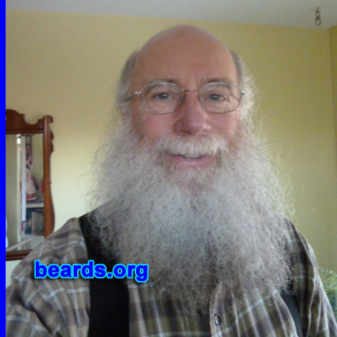 Tom E.
Bearded since: 1972. I am a dedicated, permanent beard grower.

Comments:
Why did I grow my beard?  So I don't have to shave.
Keywords: full_beard