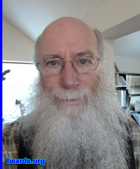 Tom E.
Bearded since: 1972. I am a dedicated, permanent beard grower.

Comments:
Why did I grow my beard?  So I don't have to shave.
Keywords: full_beard