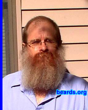 Aldon Olson
Bearded since: 1980.  I am a dedicated, permanent beard grower.

Comments:
I grew my beard because of a photo of my great great grandfather. Plus, I always liked the way a beard looks.

How do I feel about my beard?  I love it.  I can't imagine going without it. I would feel naked without it.
Keywords: full_beard