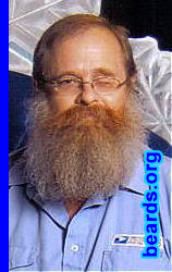 Aldon
Bearded since: 1980.  I am a dedicated, permanent beard grower.

Comments:
I grew my beard partly because of a portrait of my great great grandfather that hung in my grandfather's house, and partly because I got tired of people telling me that I could not wear it. 

This picture was taken December 2007 with eleven months growth. I will have 2.5 years to 3 years of growth before I cut it again.

How do I feel about my beard? I love it. It's been a part of me for so long now that when I cut it off I feel like I lost a limb.
Keywords: full_beard