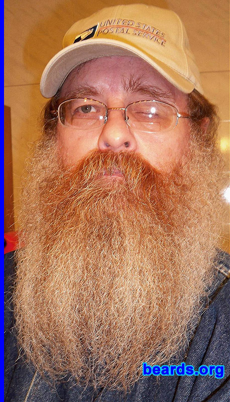 Aldon
Bearded since: 1980.  I am a dedicated, permanent beard grower.

Comments:
I grew my beard because I can.

How do I feel about my beard? The beard and I are one. I decided that I will not cut it again, except to keep it from dragging on the floor.
Keywords: full_beard