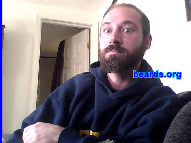 Aaron
Bearded since: 2010.  I am an experimental beard grower.

Comments:
I grew my beard just to try it.

How do I feel about my beard?  Love it.
Keywords: full_beard