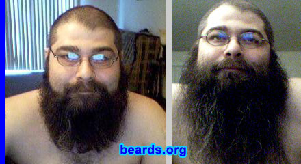 Bob
Bearded since: 1988. I am a dedicated, permanent beard grower.

Comments:
I grew a beard because I like how long full beards look. I am very satisfied with all aspects of my beard. 
Keywords: full_beard