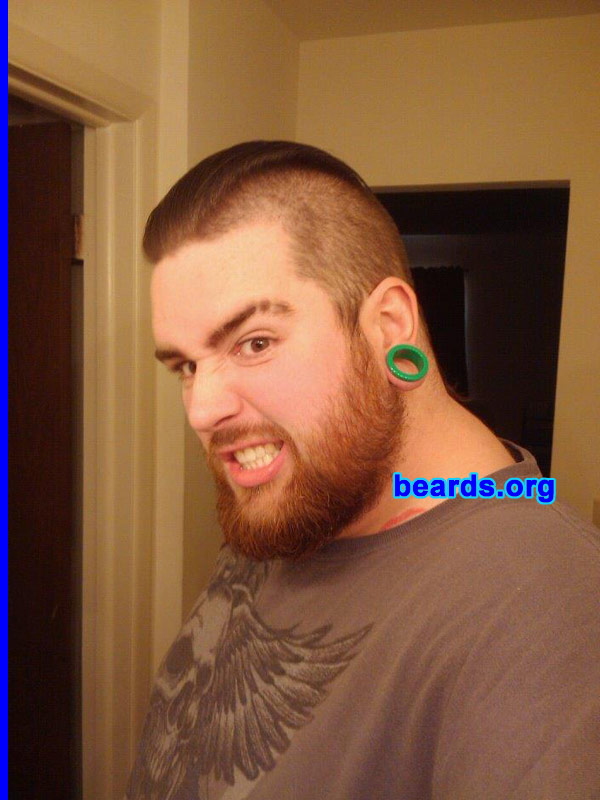 Dennis A.
Bearded since: 2011. I am a dedicated, permanent beard grower.

Comments:
I grew my beard because I love how beards look and I am in love with how mine looks.

How do I feel about my beard? I love my beard. I love the color and the texture of it.
Keywords: full_beard