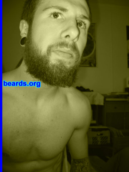 Jeremy S.
Bearded since: 2007.  I am an experimental beard grower.

Comments:
I grew my beard because I've waited 20 years for this!!!

How do I feel about my beard? It is coming in pretty nice.
Keywords: full_beard