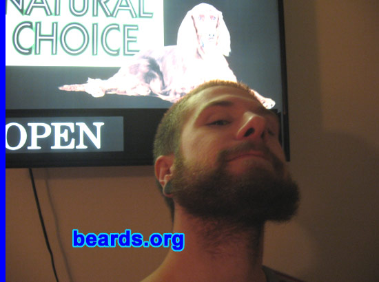 Jeremy S.
Bearded since: 2007.  I am an experimental beard grower.

Comments:
I grew my beard because I've waited 20 years for this!!!

How do I feel about my beard? It is coming in pretty nice.
Keywords: full_beard