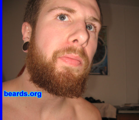 Jeremy S.
Bearded since: 2007.  I am an experimental beard grower.

Comments:
I grew my beard because I've waited 20 years to grow one!

How do I feel about my beard?  I started growing my beard out at the beginning of the year and I love it.
Keywords: full_beard