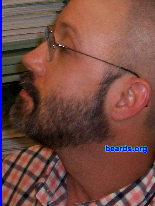 Joe P.
Bearded since: 1986.  I am a dedicated, permanent beard grower.

Comments:
I grew my beard because I thought it looked hot and many of my Italian male relatives grew really great ones.  One of my uncles was a roadie for rock bands and had a really long one.  Couldn't wait to start my own and began as a sophomore in college.

How do I feel about my beard?  Love it.  It has been fun watching it become more full as time has gone by. Getting really grey, but kind of like it with the salt and pepper thing...
Keywords: full_beard