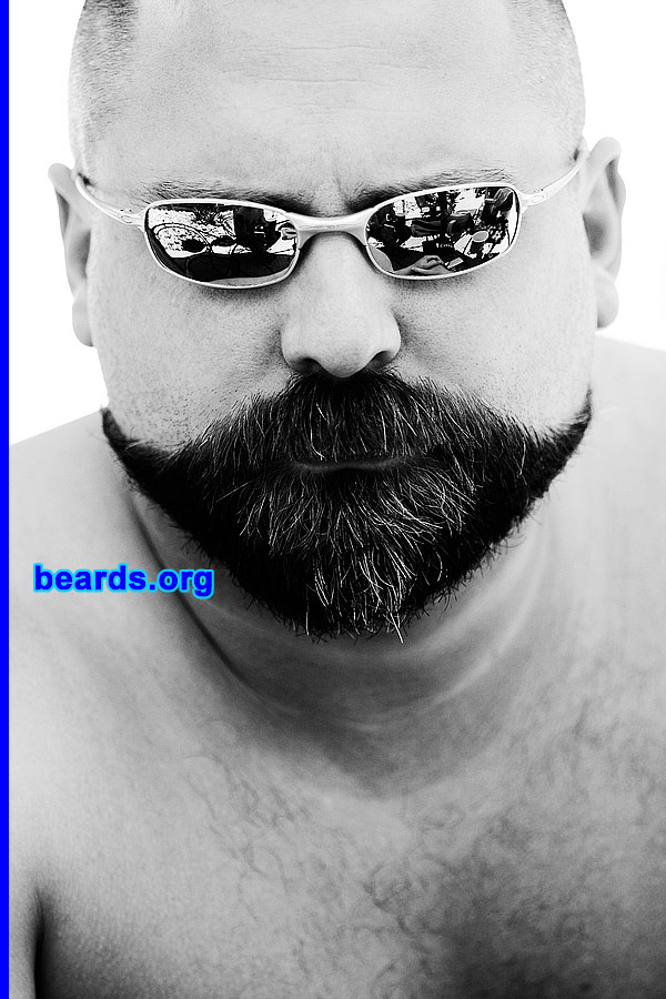 Jeremy
Bearded since: 2005. I am a dedicated, permanent beard grower.

Comments:
I have had some sort of facial hair since I was able to grow it. I mostly had goatees of different shapes until finally growing in the full beard.

How do I feel about my beard? I love my beard. It's much easier to take care of than shaving every day.  And it looks good, too. ;-)
Keywords: goatee_mustache