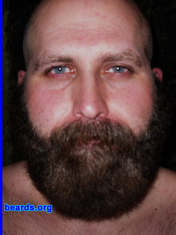 Jared H.
Bearded since: 1999. I am a dedicated, permanent beard grower.

Comments:
I grew my beard because I like how it looks on me.

How do I feel about my beard? I really dig my beard. I think it looks great.
Keywords: full_beard