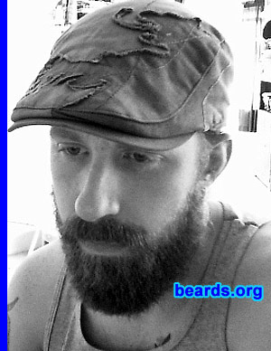 Justin
Bearded since: 2012. I am a dedicated, permanent beard grower.

Comments:
I grew my beard because it defines who I am.

How do I feel about my beard? Fantastic, just sometimes wish it would grow faster!!!
Keywords: full_beard