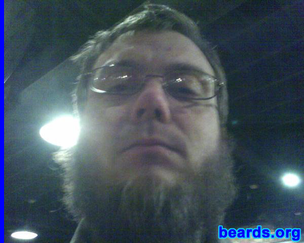 Kenny
Bearded since: 2005.  I am a dedicated, permanent beard grower.

Comments:
I finally got out of the customer service industry and i finally had the opportunity to grow a beard.  And my girlfriend loves it as well as condones it.
I wish it could be thicker.
Keywords: chin_curtain
