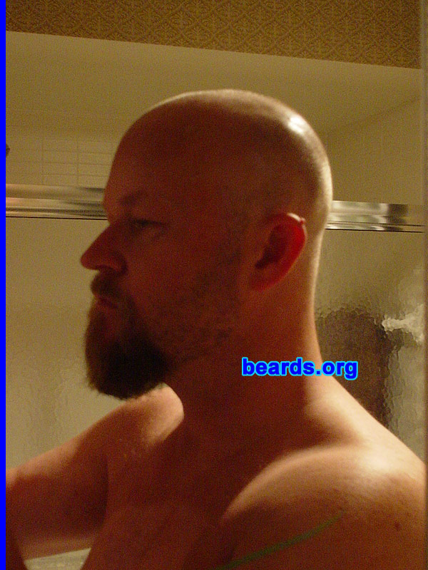 Mike Penley
Bearded since: 1992.  I am a dedicated, permanent beard grower.

Comments:
I grew my beard because I love the way it looks on me.

How do I feel about my beard?  Better at this length.
Keywords: goatee_mustache