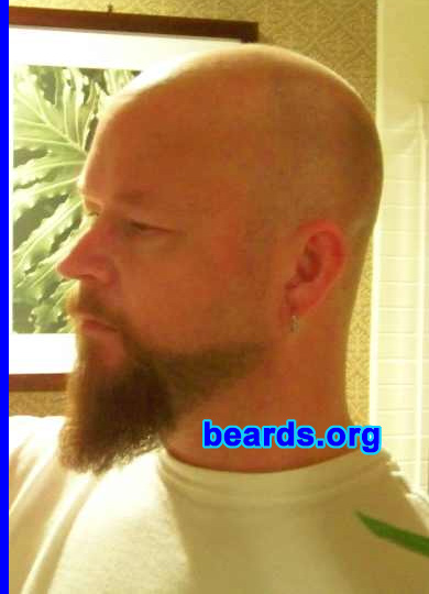 Mike Penley
Bearded since: 1992.  I am a dedicated, permanent beard grower.

Comments:
I grew my beard because it gives my face definition and I think it looks good on me.

How do I feel about my beard?  Love it.
Keywords: goatee_mustache