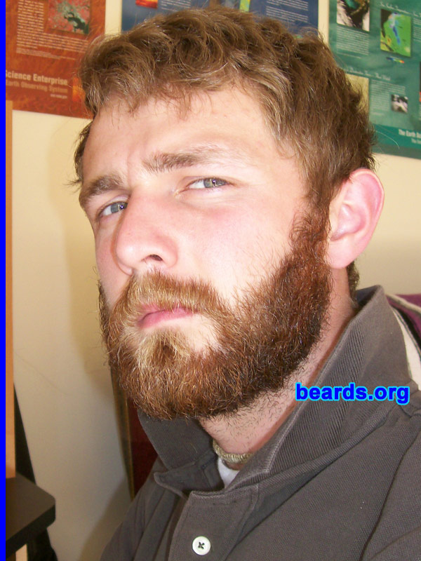 Michael Farmer
Bearded since: 2005.  I am a dedicated, permanent beard grower.

Comments:
I grew my beard because there are two kinds of people in this world that go around beardless -- boys and women -- and I am neither one.

How do I feel about my beard?  I think I have one of the nicest beards I've ever seen.
Keywords: full_beard