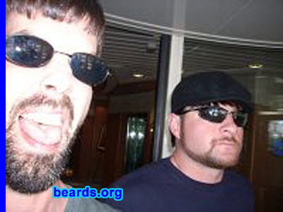 Matt J.
Bearded since: 2002.  I am a dedicated, permanent beard grower.

Comments:
I grew my beard to cover the ugly.

How do I feel about my beard?  With my hands.
Keywords: full_beard