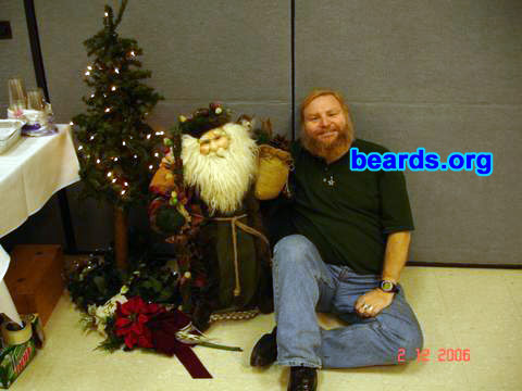 Randy W.
Bearded since: 1998. I am a dedicated, permanent beard grower.

Comments:
I grew my beard because I like the look of it. I also like the fact that it makes me feel good, and, in Michigan winters, it comes in handy to keep my neck warm!!!

How do I feel about my beard? I'm hoping to grow it really long, to see what it looks like. I've noticed that, as it grows, it's getting VERY wavy. This should prove interesting as it grows!
Keywords: full_beard
