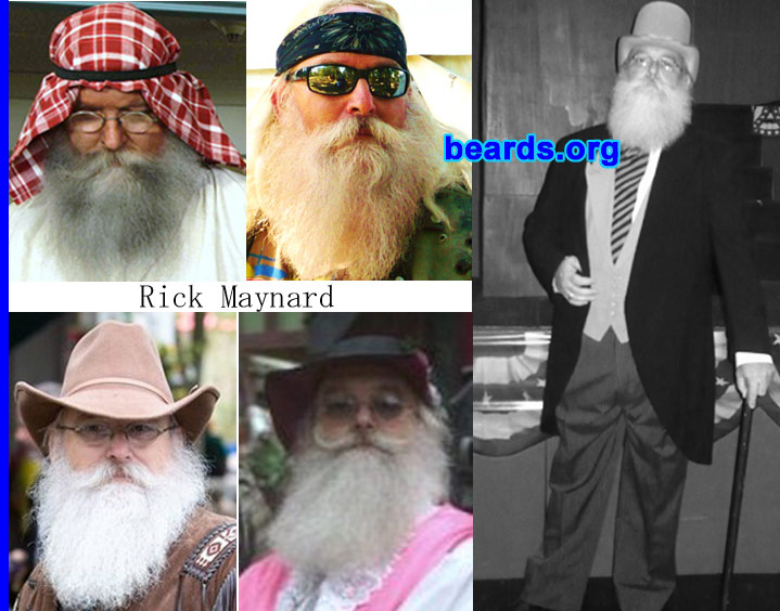 Rickey M.
Bearded since: 1982. I am a dedicated, permanent beard grower.

Comments:
I grew my beard because I could not shave every day.

How do I feel about my beard?  Great (Santa).
Keywords: full_beard