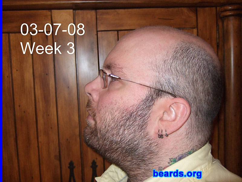 Scott B.
Bearded since: 1989.  I am a dedicated, permanent beard grower.

Comments:
Why did I grow my beard?  It simply started as going a couple of days without shaving.  When I began to see the potential for an actual beard, I decided to give it a shot and have had one ever since.
 
How do you feel about your beard?  Personally, I love it, even though I seem to be one of the few individuals in my life who does.  Others are either indifferent over the beard or they just don't like it; very few express enthusiasm.  Currently, I have it planned to where I'll leave it alone for the next eighteen months, just to see how full I can get it.  I tried it before and was able to go for fourteen months, but that involved a full trim at one point, so the beard I had could have been much longer and fuller.  This time, I'm bent on hitting the full eighteen months without cutting it, even though it might need some very minor 'pruning' from time to time.  I'll be taking pictures periodically, in order to keep track of the progress, and will post them here.  Wish me luck...
Keywords: full_beard